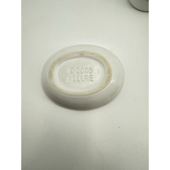 Clydesdale Plowhorse Farmer 4 Piece Bathroom Accessory Set Allure Vtg 2005 EUC - Picture 6 of 13